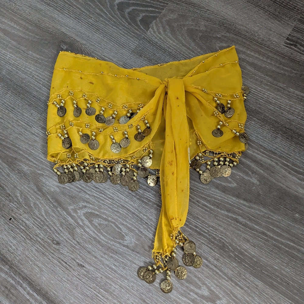 BELLY DANCE | basidan coin yellow and gold